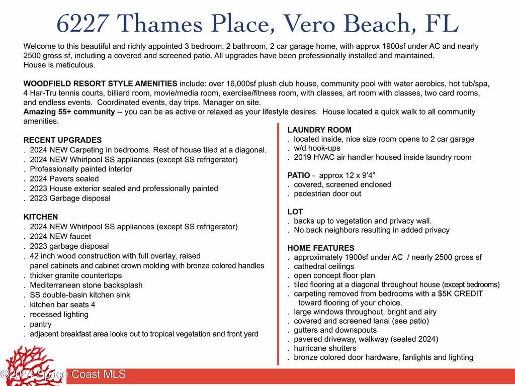 6227 Thames Place, Vero Beach, FL 32966