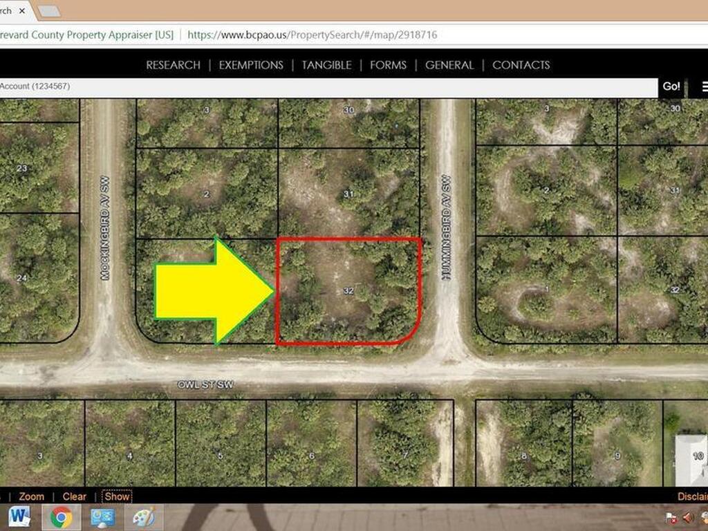 3398 Hummingbird Avenue Sw Corner Avenue, Palm Bay, FL 32908